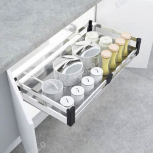 Kệ xoong nồi inox hộp 2 lớp cánh mở Eurogold EU131