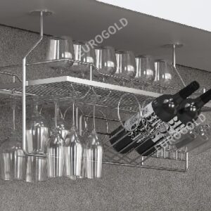 Giá treo ly rượu vang inox SUS304 Eurogold ETL800/ETL900