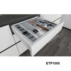 Khay chia thìa nĩa nhựa cao cấp Eurogold ETP600/800/900/1000