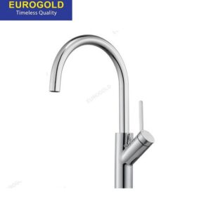 Vòi rửa chén nóng lạnh inox 304 bóng cao cấp Eurogold EUF033C