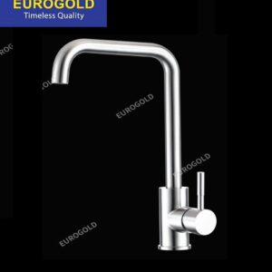 Vòi rửa chén nóng lạnh inox 304 mờ Eurogold EUF015M
