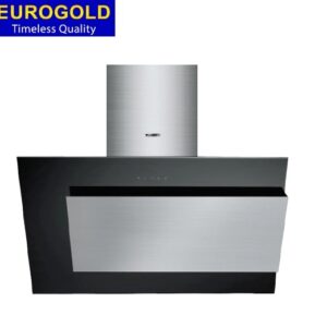 Máy hút mùi bếp mặt kính màu đen KT 70cm Eurogold EUH0990VM