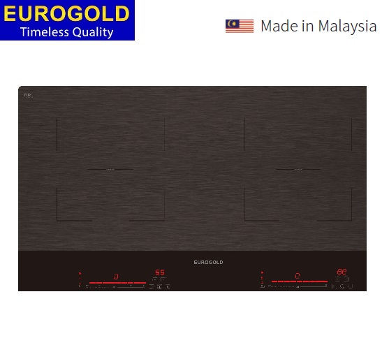 Bếp điện từ đôi KT 73x43cm made in Malaysia Eurogold EUH1188