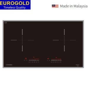 Bếp điện từ đôi KT 73x43cm biến tần tiết kiệm điện Eurogold EUH2288Pro