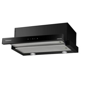 Máy hút mùi âm tủ màu đen cảm ứng KT 70cm Eurogold EUH02370B