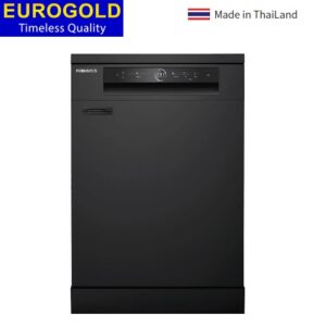 Máy rửa chén bát Eurogold màu đen made in ThaiLand EUW75TL14BB