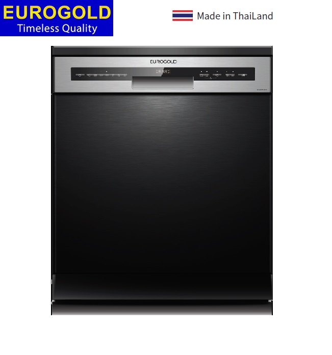 Máy rửa chén bát Eurogold màu đen made in ThaiLand EUW85TL15B