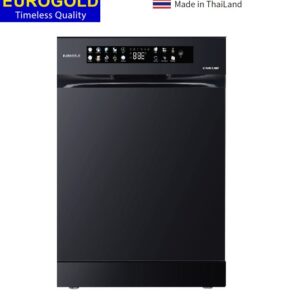 Máy rửa chén bát Eurogold màu đen made in ThaiLand EUW86TL16BT