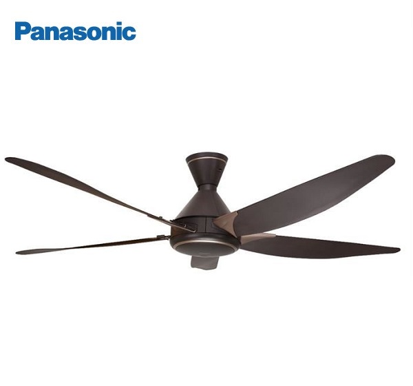 Quạt trần Panasonic 5 cánh màu nâu động cơ DC tiết kiệm điện F-60GDS-B - Hình ảnh 3