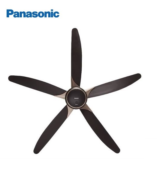 Quạt trần Panasonic 5 cánh màu nâu động cơ DC tiết kiệm điện F-60GDS-B - Hình ảnh 4