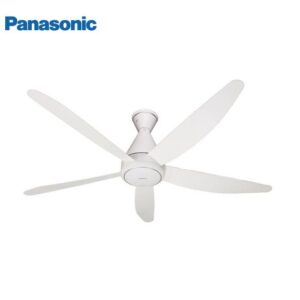 Quạt trần Panasonic 5 cánh màu trắng động cơ DC tiết kiệm điện F-60GDN