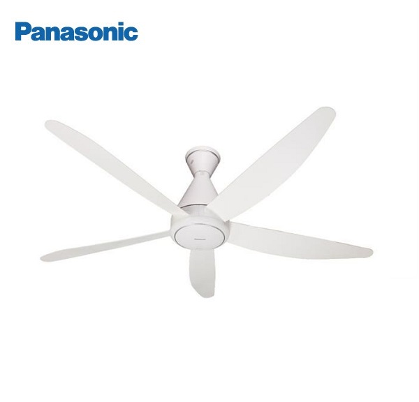 Quạt trần Panasonic 5 cánh màu trắng động cơ DC tiết kiệm điện F-60GDN