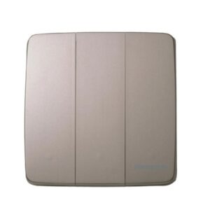 Mặt 3 công tắc C 2 chiều vàng ánh kim dòng Minerva Panasonic WMT506MYZ-VN