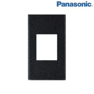 Mặt ổ cắm đơn 3 chấu màu đen ánh kim dòng Refina Panasonic WEV680290MB