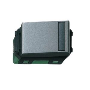 Công tắc C 2 chiều màu xám ánh kim dòng Refina Panasonic WEG55327MH