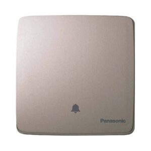 Nút nhấn chuông màu vàng ánh kim dòng Minerva Panasonic WMT540108MYZ-VN