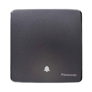 Nút nhấn chuông màu xám ánh kim dòng Minerva PanasonicWMT540108MYH-VN