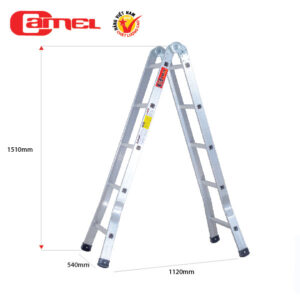 Thang nhôm chữ A gấp gọn 5 bậc cao 1m5 Camel CAM-A05