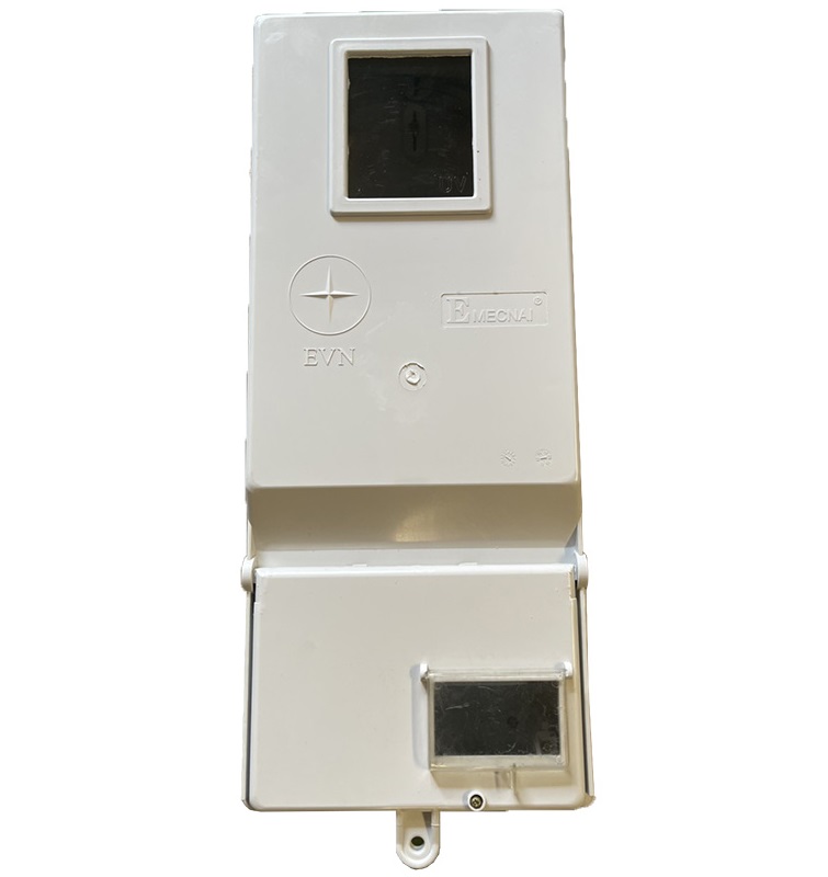 Hộp bảo vệ công tơ điện 3 pha có chứa MCB nhựa Composite chống cháy