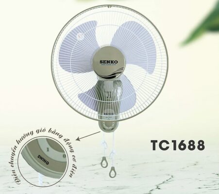 Quạt treo tường 2 dây SENKO TC1688