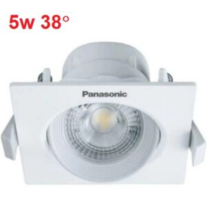 Đèn âm trần chỉnh góc Panasonic vuông 5W góc chiếu 38 độ NNNC7630688-NNNC7631688-NNNC7635688