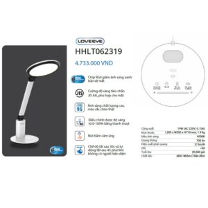 Đèn để bàn học bàn làm việc Panasonic HHLT062319