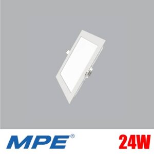 Đèn LED âm trần vuông 24W MPE Size 300x300 lỗ khoét 280x280 SPL-24T/SPL-24V