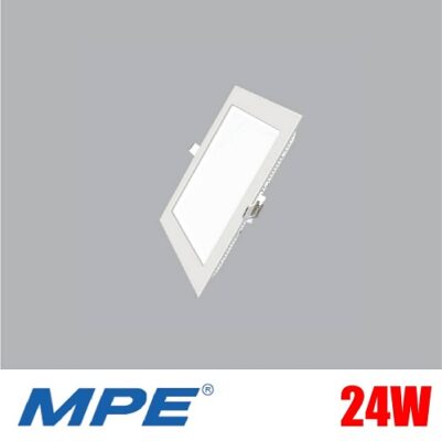 Đèn LED âm trần vuông 24W MPE Size 300x300 lỗ khoét 280x280 SPL-24T/SPL-24V