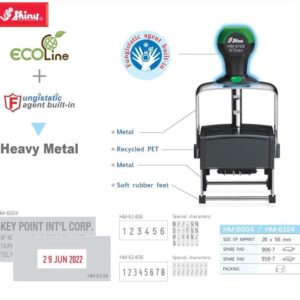 Dấu Shiny khung kim loại Heavy Metal KT 56x26mm HM-6004 HM-6104 HM-61406 HM-61408