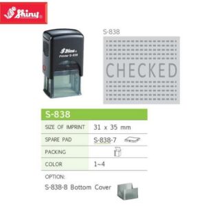 Dấu lật Shiny kích thước 35x31mm S-838