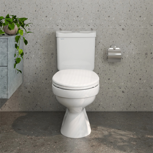 Bồn cầu 2 khối Viglacera xả 2 nút nhấn VT18M - Hình ảnh 2