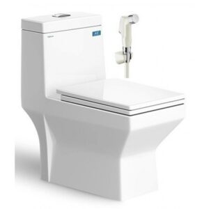 Bồn cầu 1 khối Viglacera V42 kèm vòi xịt VG826